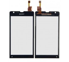 Тачскрин (сенсор) для Sony C5302 M35h Xperia SP/ C5303 M35i, чёрный